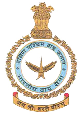 Coat of arms (crest) of the South Western Air Command, Indian Air Force