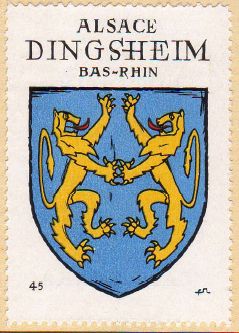 Blason de Dingsheim