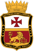 Coat of arms (crest) of Norwegian Grand Land Lodge (Norwegian Order of Freemasons)