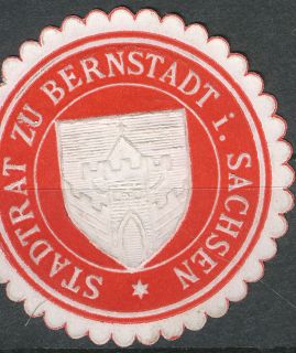 Wappen von Bernstadt auf dem Eigen/Coat of arms (crest) of Bernstadt auf dem Eigen