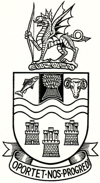 Arms (crest) of Crickhowell