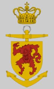 Coat of arms (crest) of the Frigate Herluf Trolle, Danish Navy