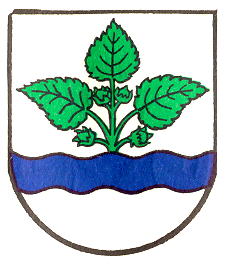 Wappen von Hasselbach (Sinsheim)/Arms (crest) of Hasselbach (Sinsheim)