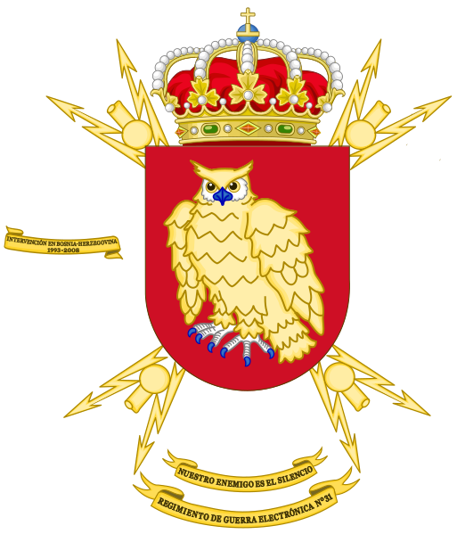 File:Electronic Warfare Regiment No 31, Spanish Army.png