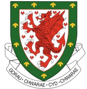 Arms of Football Association of Wales