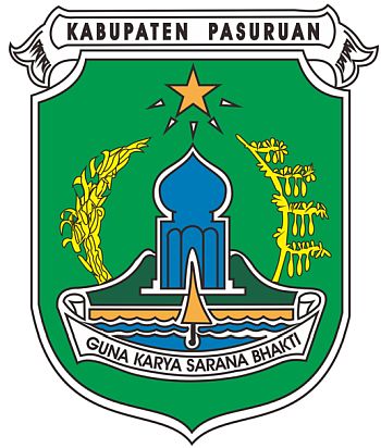 Coat of arms (crest) of Pasuruan Regency