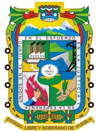 Arms (crest) of Puebla (State)