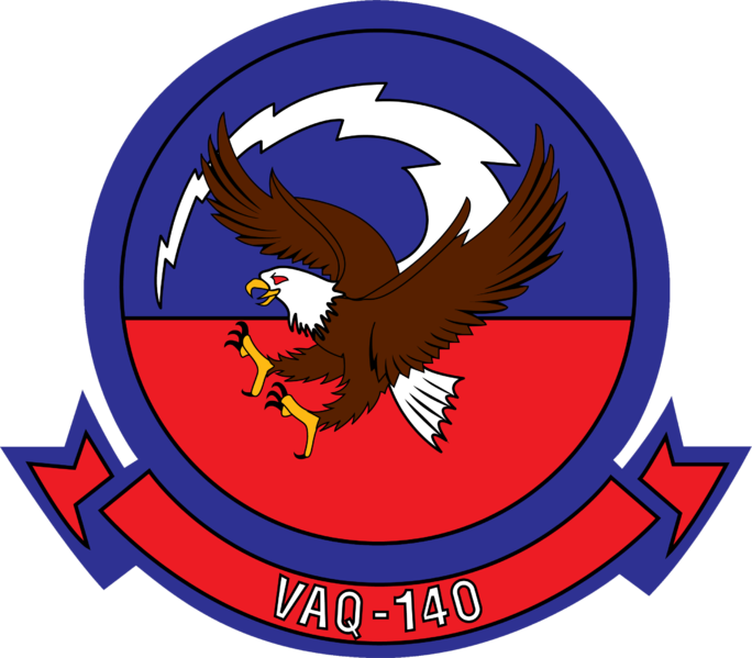 File:Electronic Attack Squadron (VAQ) - 140 Panthers, US Navy.png