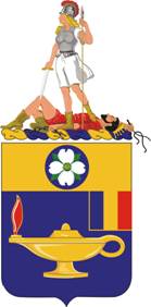 Arms of 183rd Regiment, Virginia Army National Guard