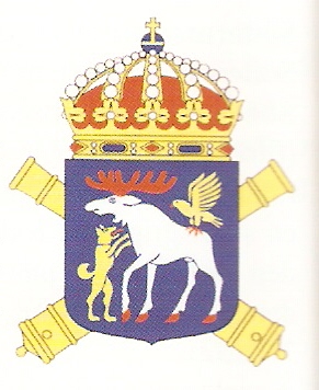 Coat of arms (crest) of the 4th Artillery Regiment Norrland Artillery Regiment, Swedish Army