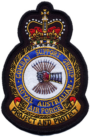Coat of arms (crest) of the Combat Support Group, Royal Australian Air Force