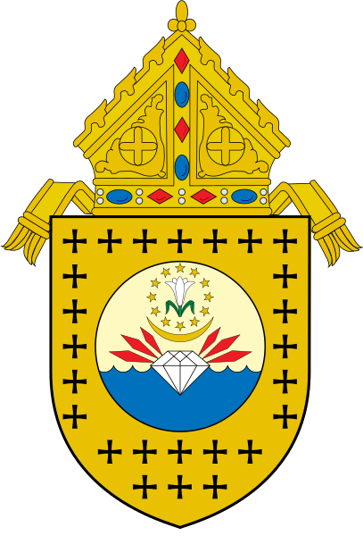 Arms (crest) of Diocese of Boac