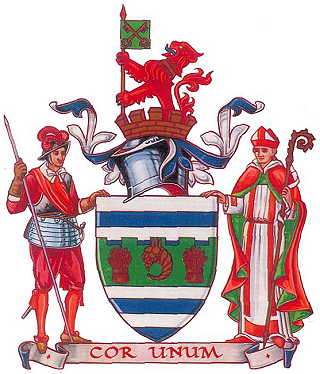 Arms (crest) of Huntingdon and Peterborough