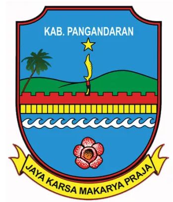 Coat of arms (crest) of Pangandaran Regency