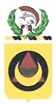 Coat of arms (crest) of 46th Support Battalion, US Army