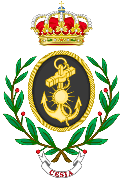 File:Higher Military Logistics Studies Center of the Navy, Spanish Navy.png