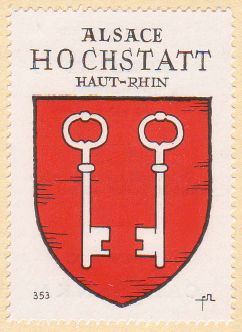 Blason de Hochstatt/Coat of arms (crest) of {{PAGENAME