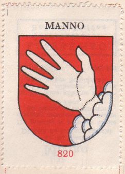 Wappen von/Blason de Manno (Ticino)