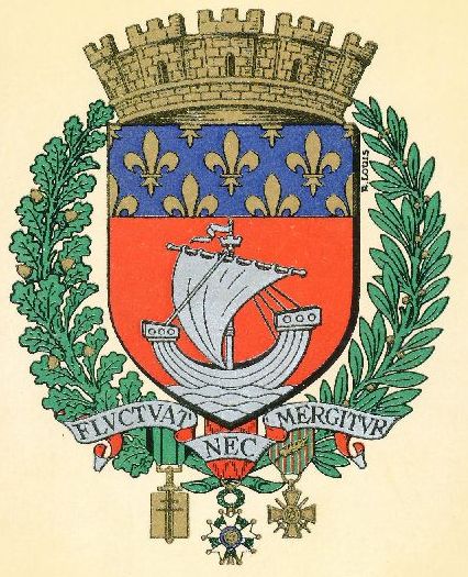 Blason de Paris/Arms (crest) of Paris