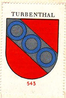 Wappen von/Blason de Turbenthal