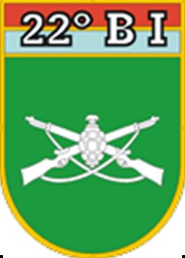 Coat of arms (crest) of the 22nd Infantry Battalion, Brazilian Army