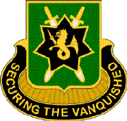 Coat of arms (crest) of 530th Military Police Battalion, US Army