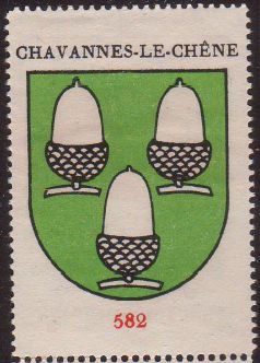 Wappen von/Blason de Chavannes-le-Chêne