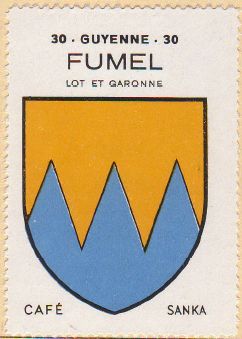 Blason de Fumel/Coat of arms (crest) of {{PAGENAME