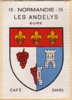 Blason de Les Andelys