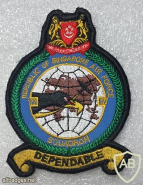 Coat of arms (crest) of the No 122 Squadron, Republic of Singapore Air Force