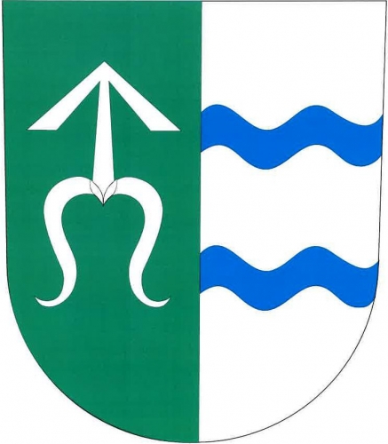 Arms of Ostrov (Benešov)