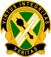 Coat of arms (crest) of 733rd Military Police Battalion (New), US Army