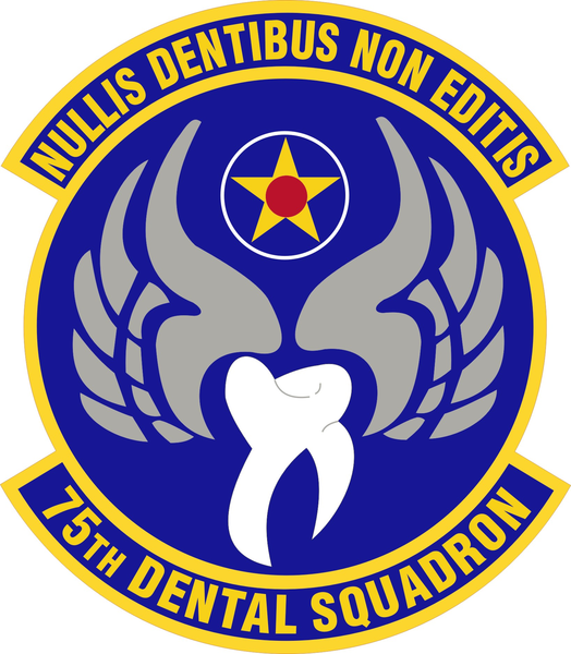 File:75th Dental Squadron, US Air Force.png