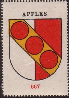 Wappen von/Blason de Apples