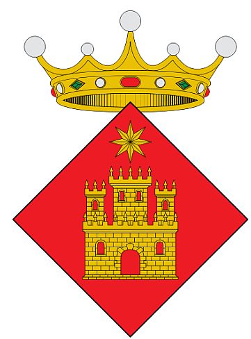 Escudo de Hostalric/Arms (crest) of Hostalric