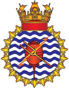Coat of arms (crest) of the Karwar Class Minesweepers, Indian Navy
