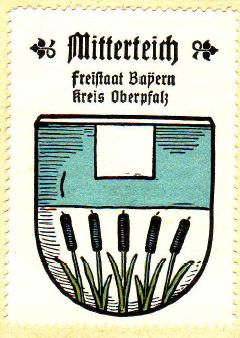 Wappen von Mitterteich/Coat of arms (crest) of Mitterteich