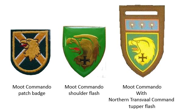 Coat of arms (crest) of the Moot Commando, South African Army