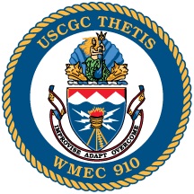 Coat of arms (crest) of the USCGC Thetis (WMEC-910)