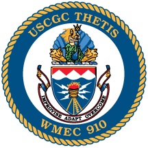 Coat of arms (crest) of USCGC Thetis (WMEC-910)
