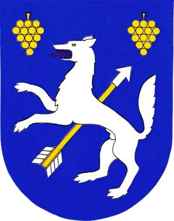 Coat of arms (crest) of Vlkoš (Hodonín)