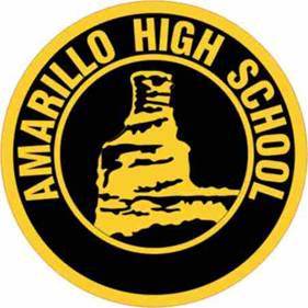 Coat of arms (crest) of Amarillo High School Junior Reserve Officer Training Corps, US Army