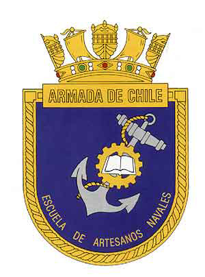 Blason de School of Naval Craftsmen, Chilean Navy/Arms (crest) of School of Naval Craftsmen, Chilean Navy