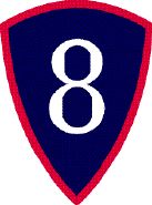 Coat of arms (crest) of 8th Personnel Command, US Army