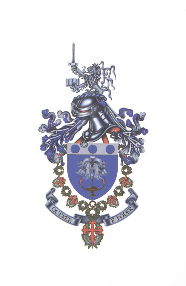 center Coat of arms (crest) of Military Pupil's Institute, Portuguese Army