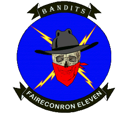Coat of arms (crest) of the VQ-11 Bandits, US Navy