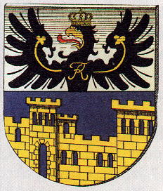 Wappen von Königsstadt/Arms (crest) of Königsstadt