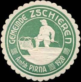 Wappen von Zschieren/Arms (crest) of Zschieren