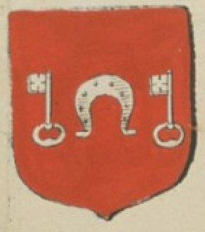 Arms (crest) of Locksmiths, Gunsmiths, Farriers and Pewteres in Melle