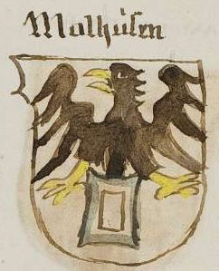 Coat of arms (crest) of Mühlhausen/Thüringen
